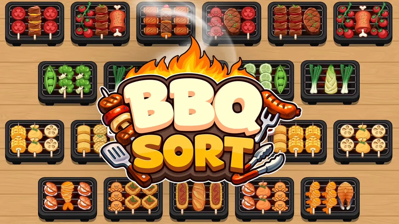 Play BBQ Sort - Free Online Casual Game