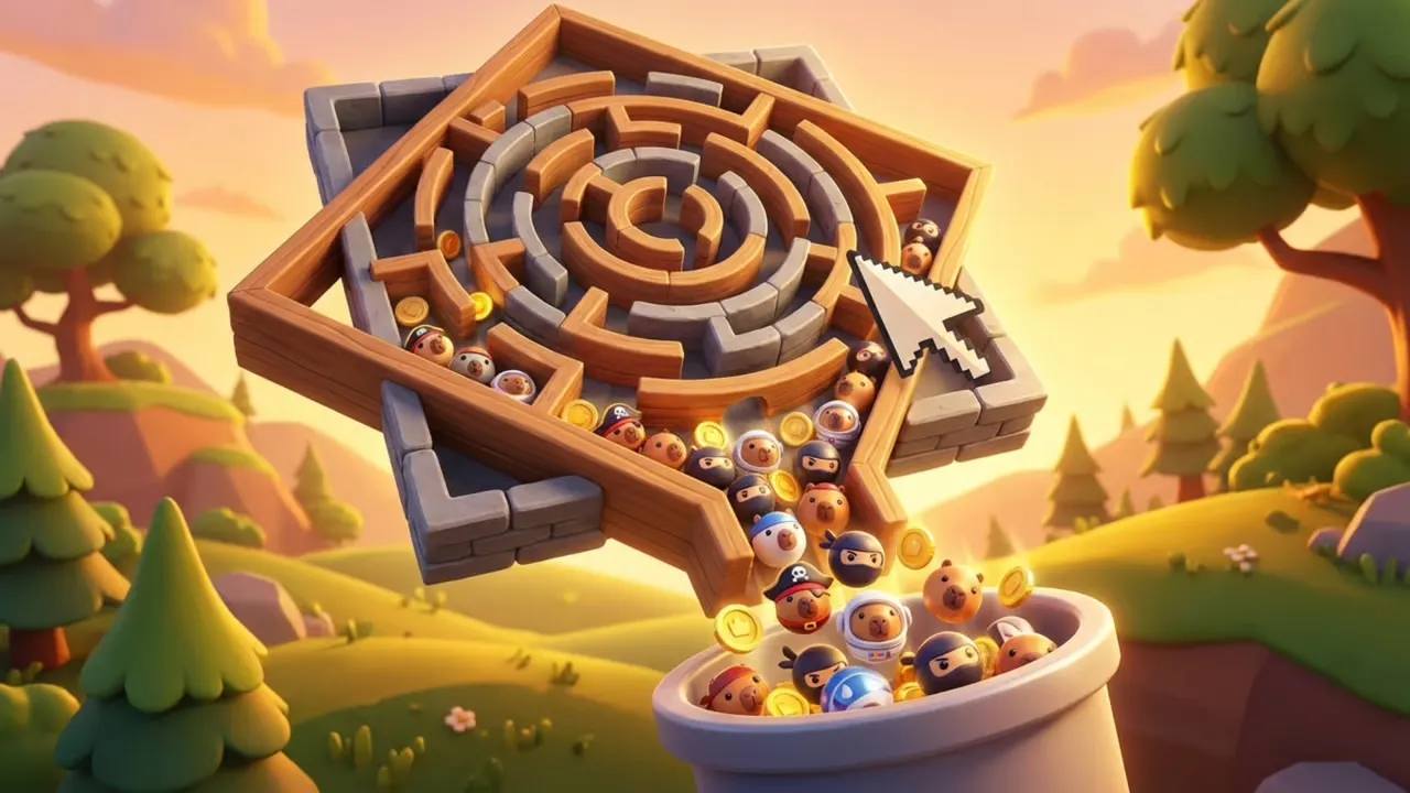 Play Capyballra - Capybara Ball Collector! - Free Online Casual Game