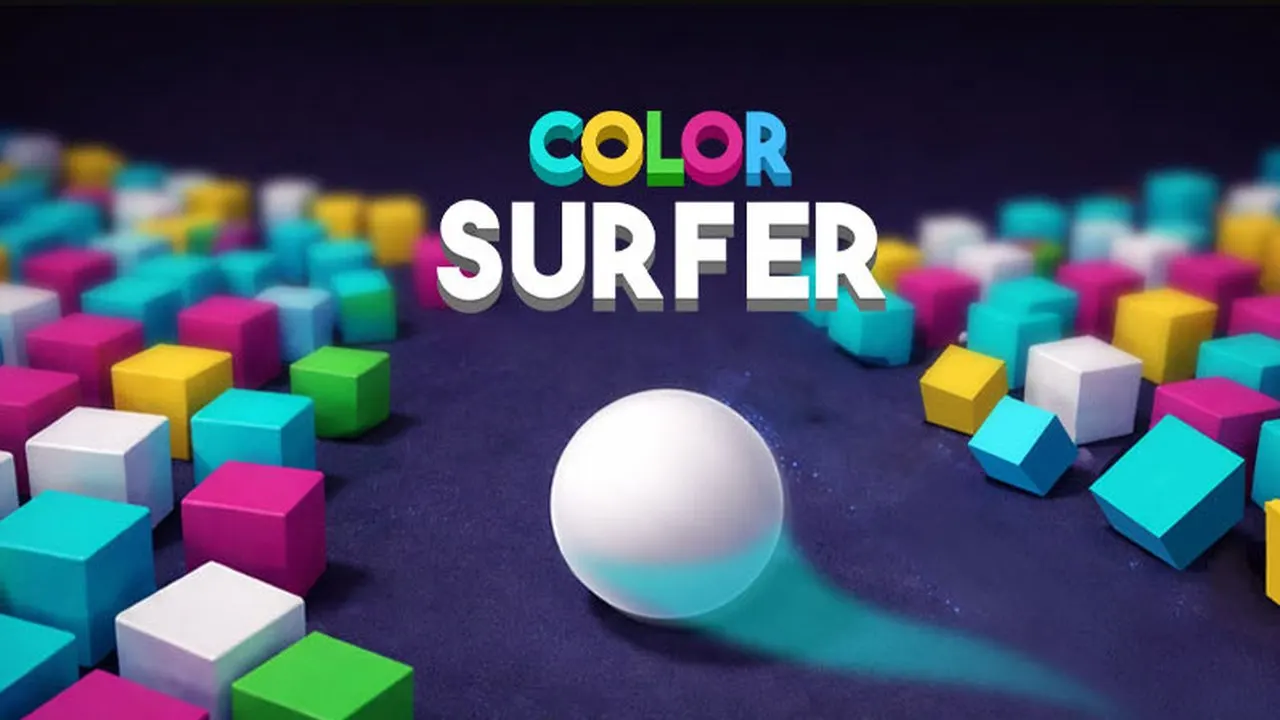 Play Color Surfer - Free Online Arcade Game
