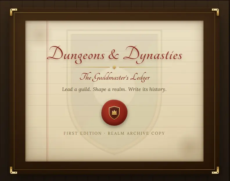 Play Dungeons & Dynasties - Free Online Management Game