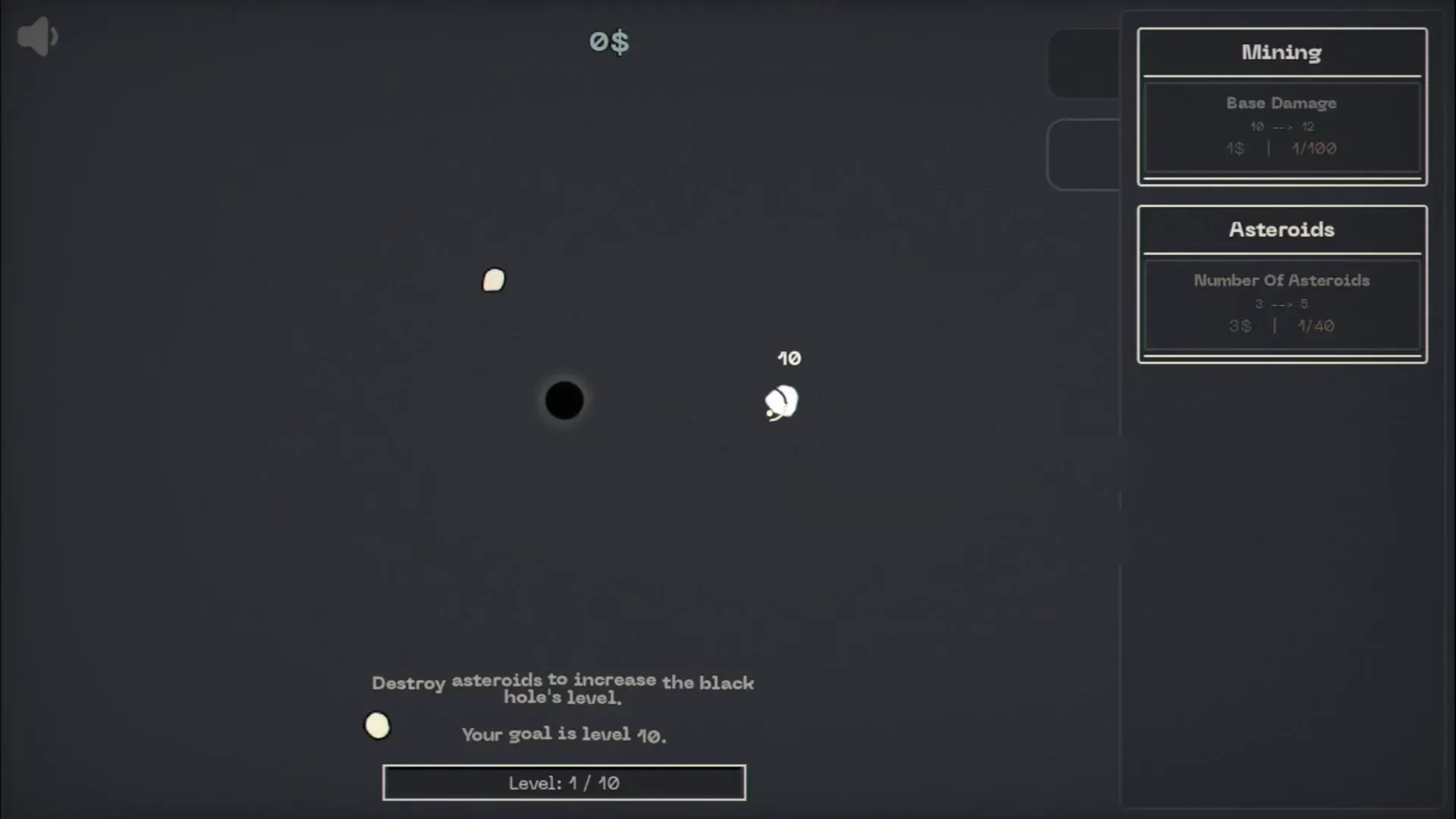 Play Feeding A Black Hole - Free Online Mouse Game