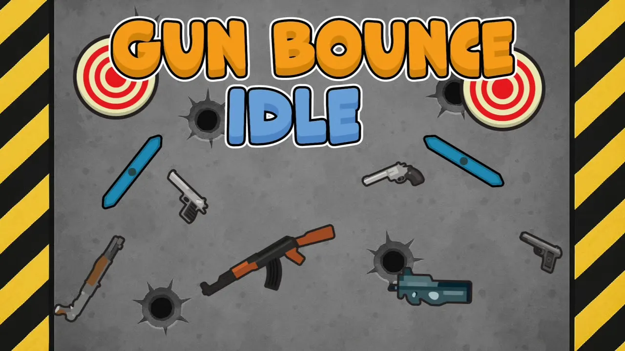 Play Gun Bounce Idle - Free Online Action Game