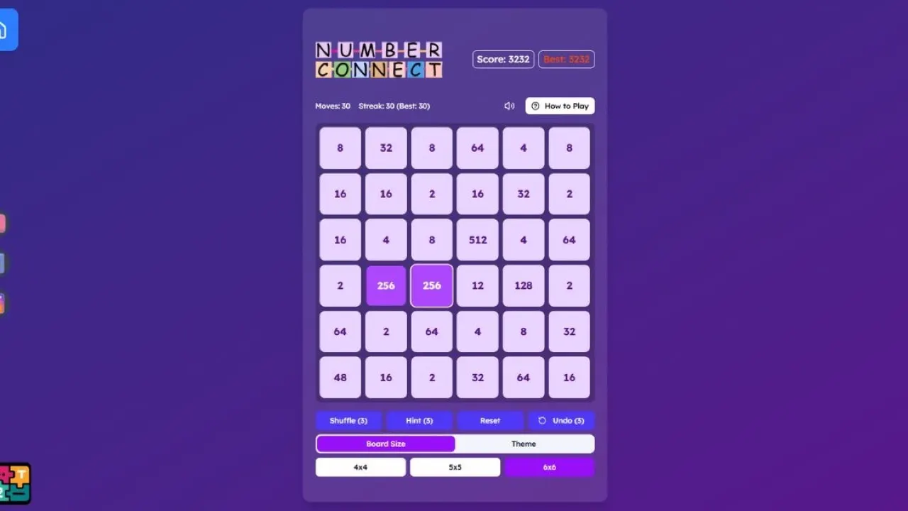Play Number Connect - Free Online Puzzle Game