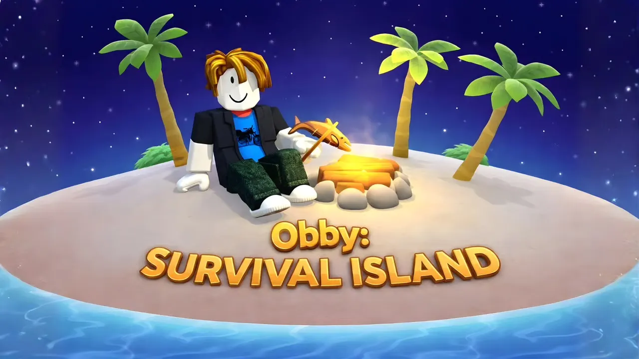 Play Obby: Survival Island - Free Online Arcade Game