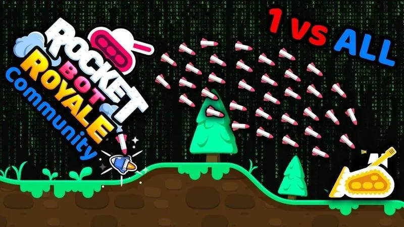 Play Rocket Bot Royale - Free Online IO Game